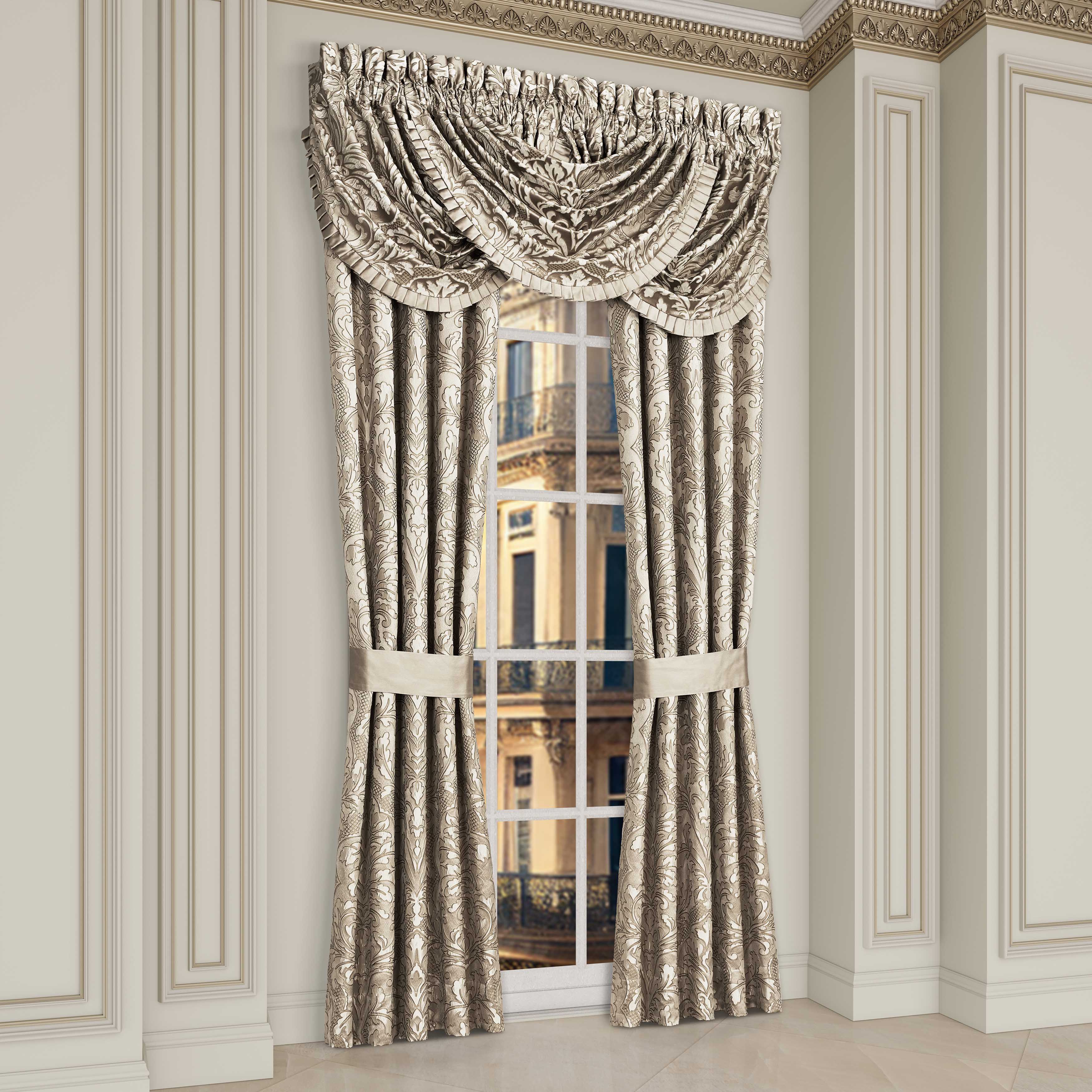 Brunello Flax Window Panel Pair
