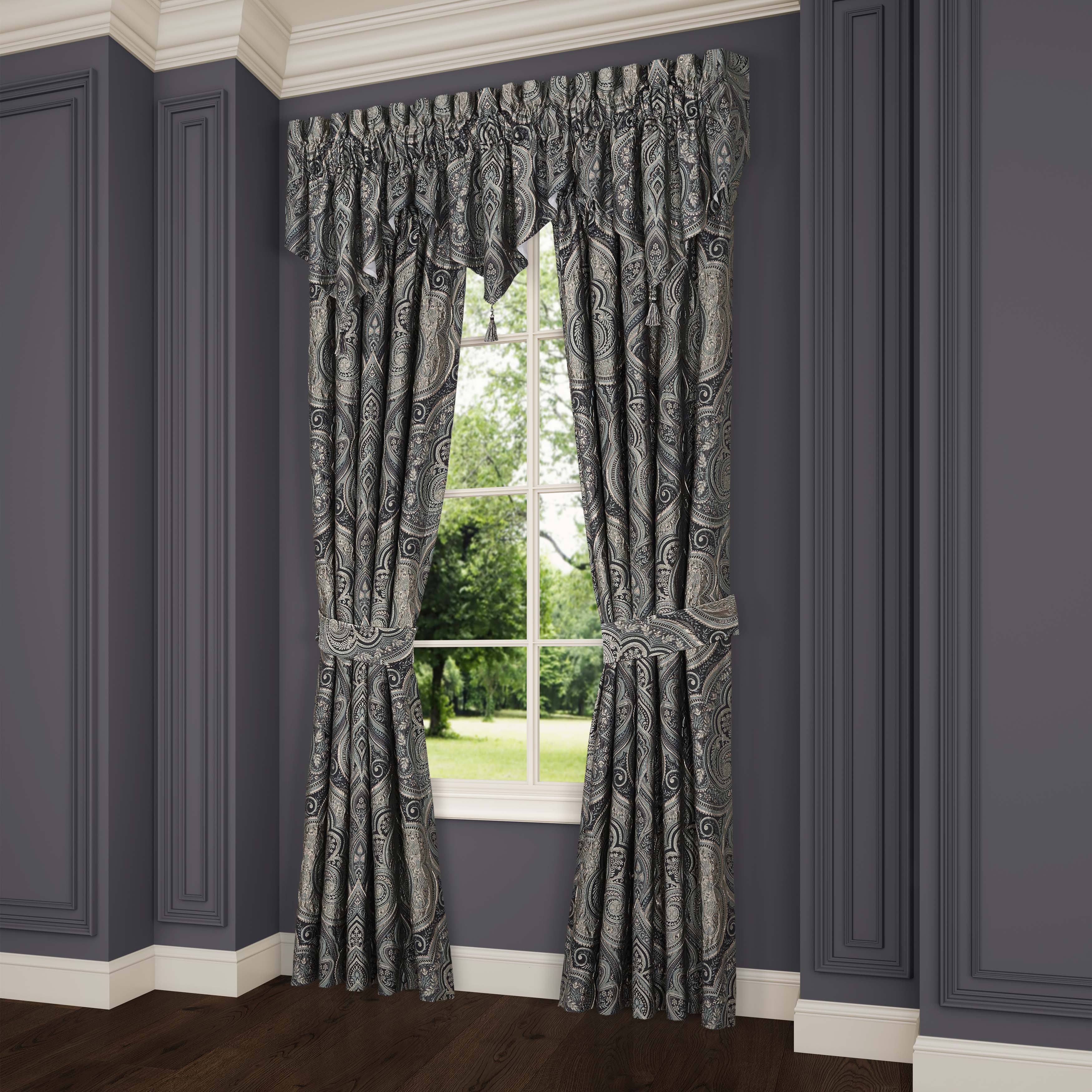 Vincenzo Glacier Window Panel Pair