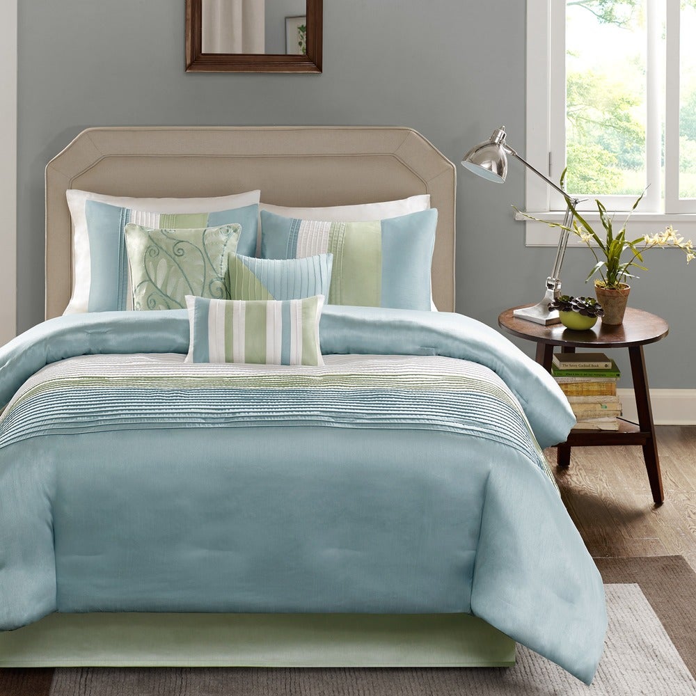 Harrogate Teal 4-Piece Comforter Set