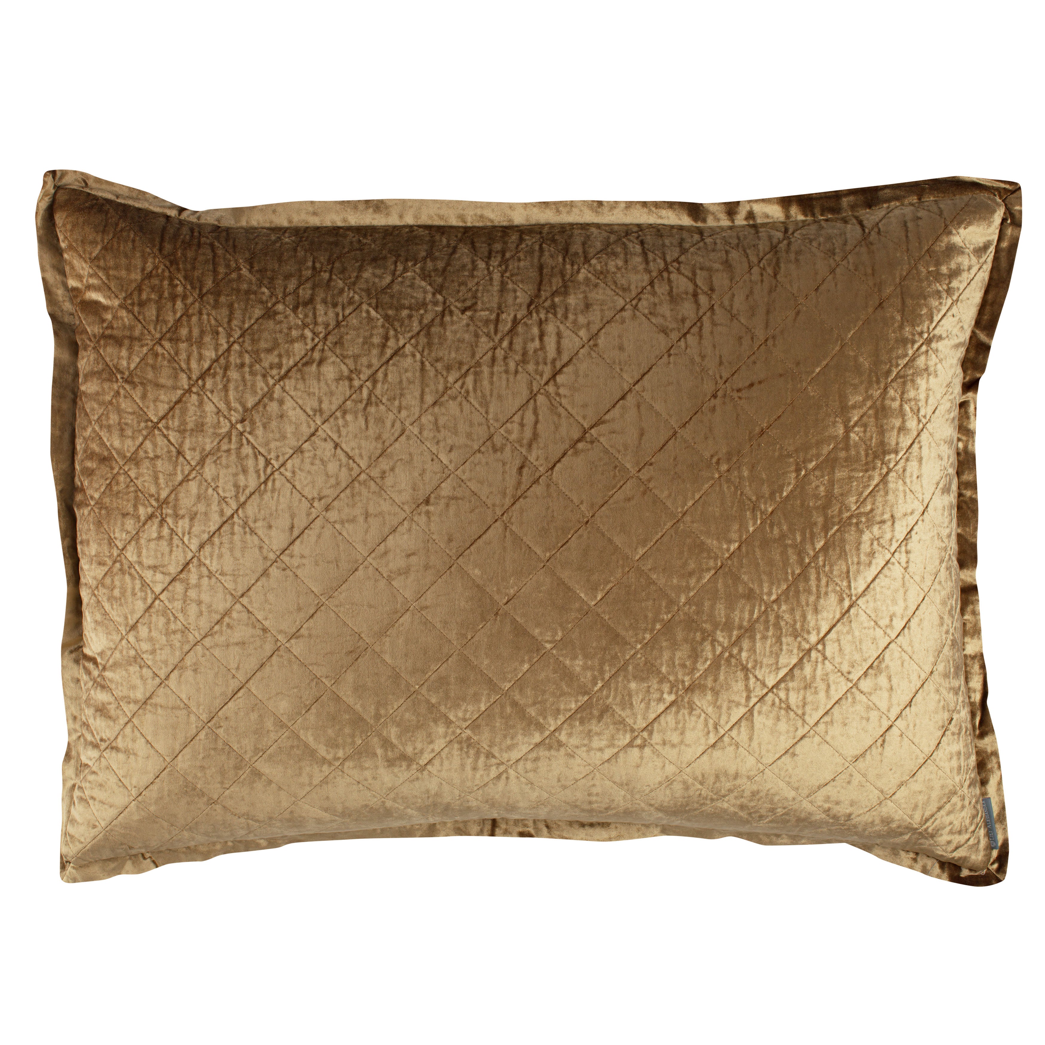 Lili Alessandra Faux Fur Decorative Pillows & Throw in Chestnut