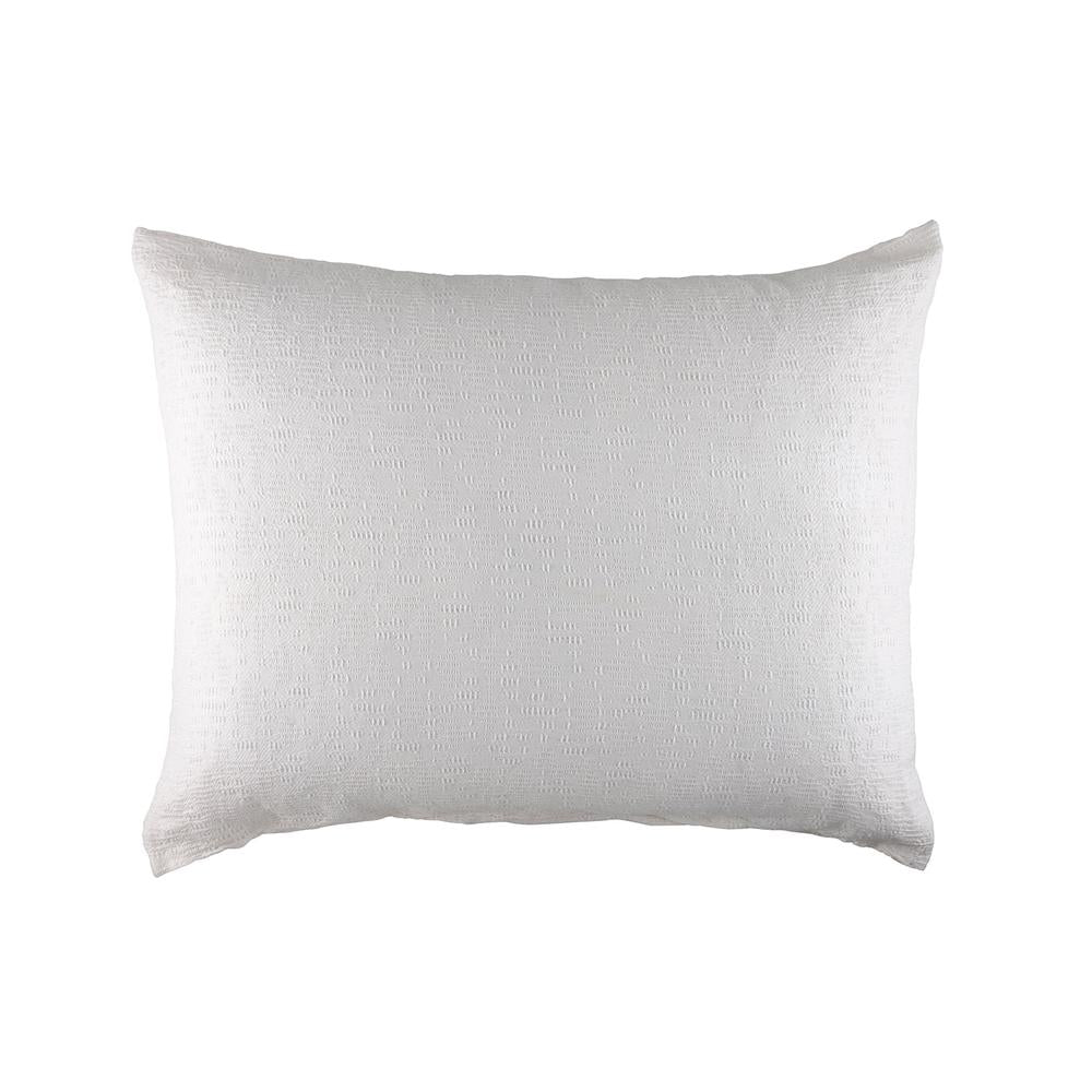 Lili Alessandra Aspen Square Pillowcase & Insert Natural and White