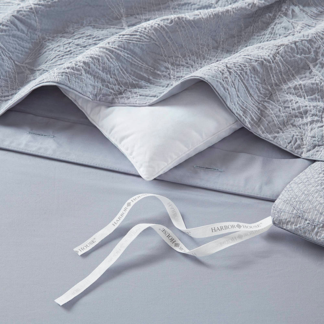 Serene TENCEL™ Cotton Jacquard 3 Piece Duvet Cover Set