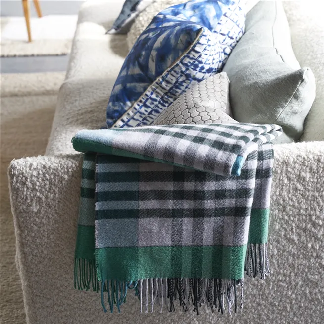 Bankura Woven Throw Throws By Designers Guild