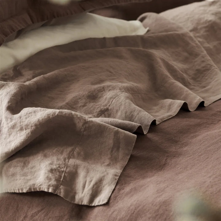 Biella Cocoa & Roebuck Duvet Cover Duvet Covers By Designers Guild