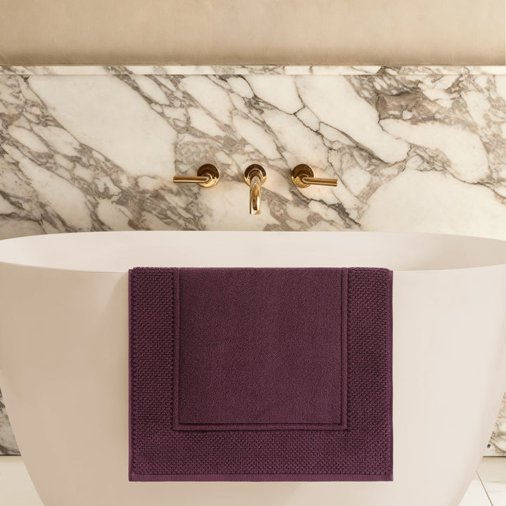 Egyptian Cotton Soft Border Bath Mat Bath Mat By Pure Parima