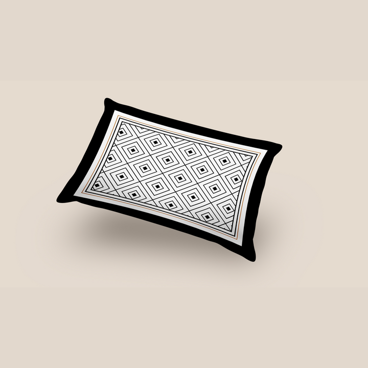 Bebejan Geometric Black & White Sham Set - Final Sale Sham By US Office - Latest Bedding