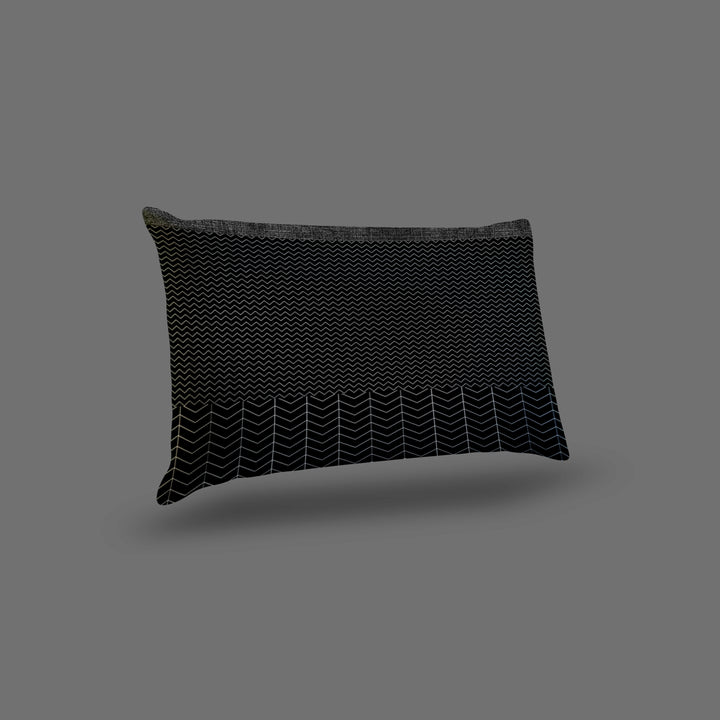 Bebejan Kyle Black King Sham Set 36"W x 20"L- Final Sale Sham By US Office - Latest Bedding