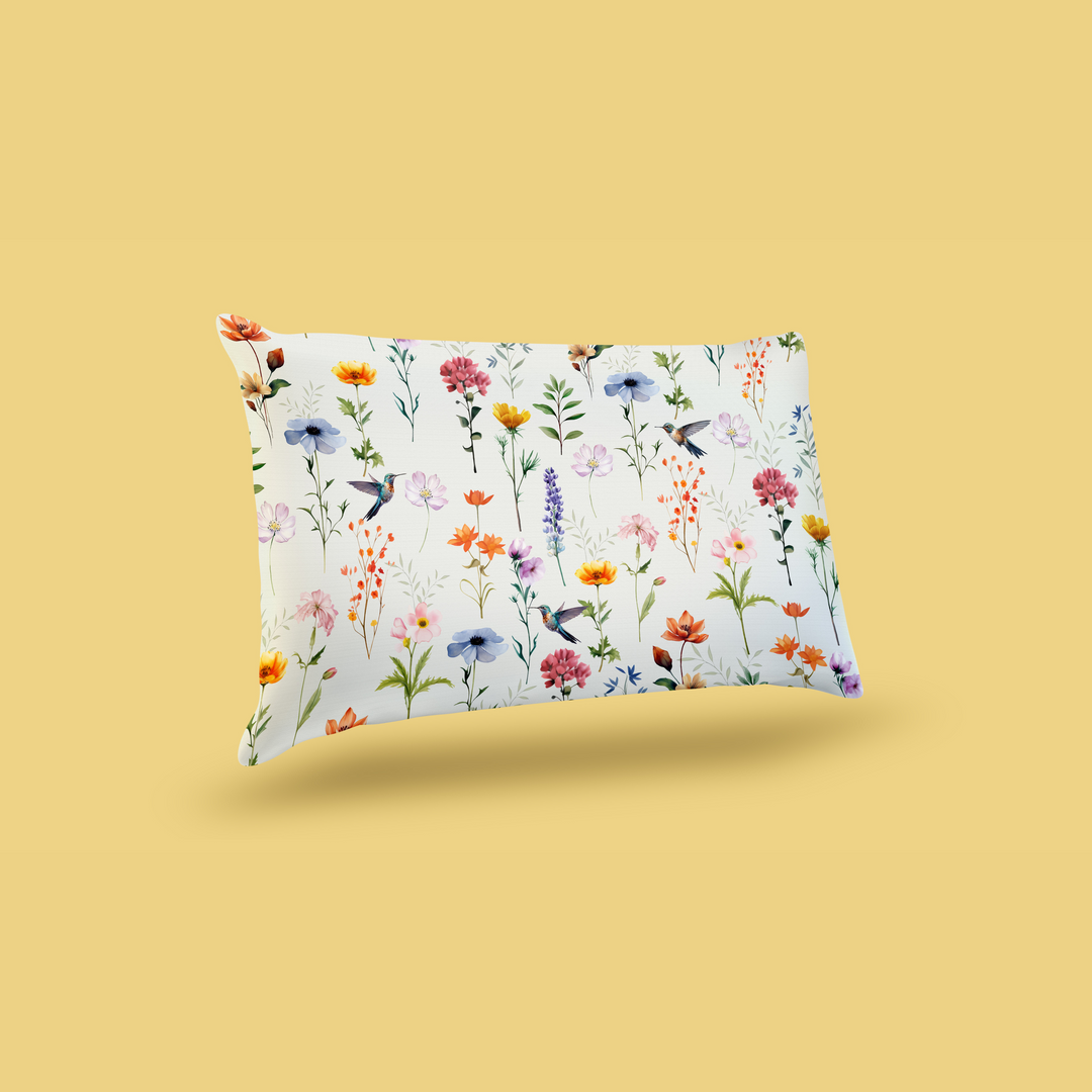 Bebejan Fresh Cut Flowers Standard/Queen Sham Set - Final Sale Sham By US Office - Latest Bedding