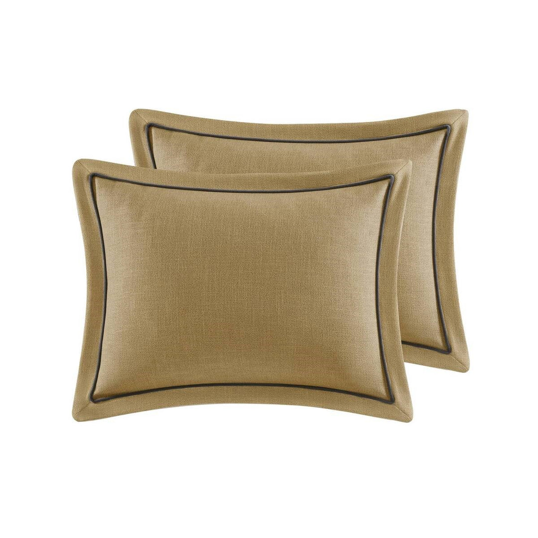 Cirque Gold 9 Piece Comforter Set Comforter Sets By JLA HOME/Olliix (E & E Co., Ltd)