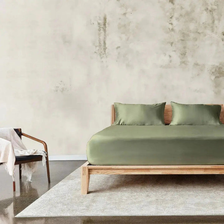 Luxe CleanBamboo® Sateen+ Fitted Sheet Fitted Sheet By ettitude