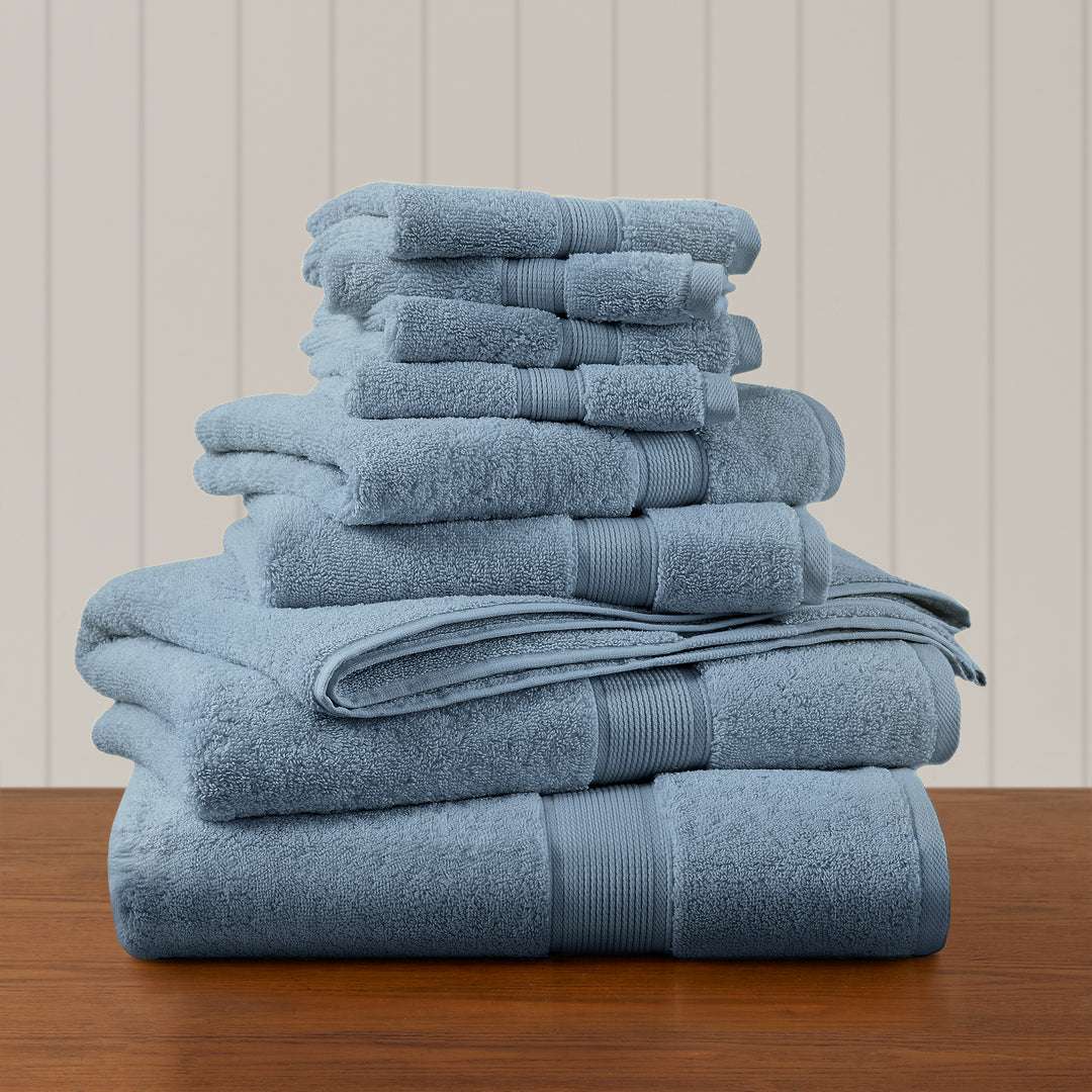 Zenta 100% Cotton 8 Piece Towel Set
