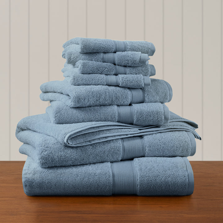 Zenta 100% Cotton 8 Piece Towel Set