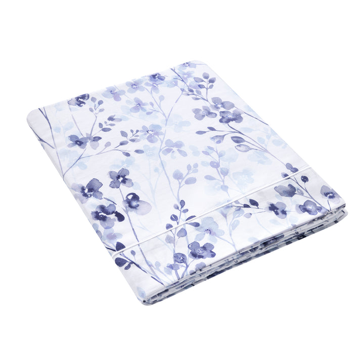 Calme 100% Organic Cotton Sateen Flat Sheet Flat Sheet By Anne de Solène