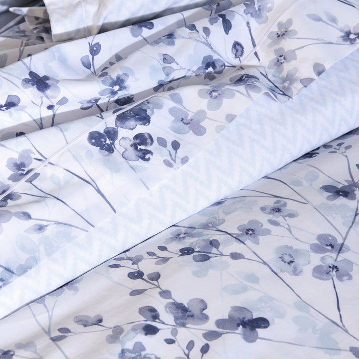 Calme 100% Organic Cotton Sateen Duvet Cover Duvet Covers By Anne de Solène