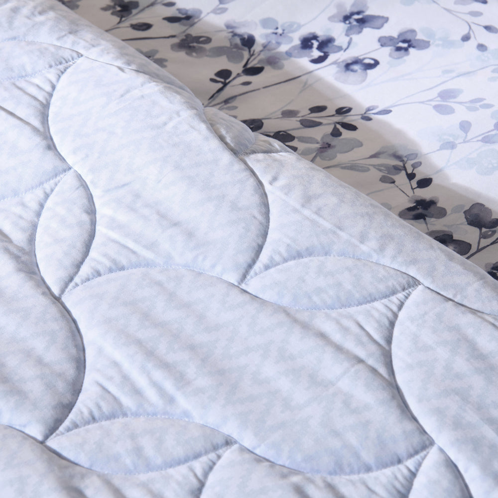 Calme 100% Organic Cotton Sateen Coverlet Coverlet By Anne de Solène