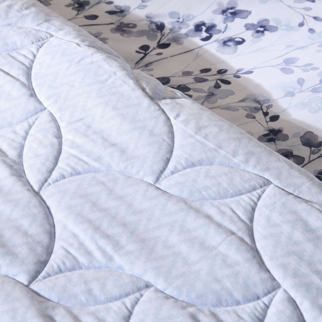 Calme 100% Organic Cotton Sateen Coverlet Coverlet By Anne de Solène