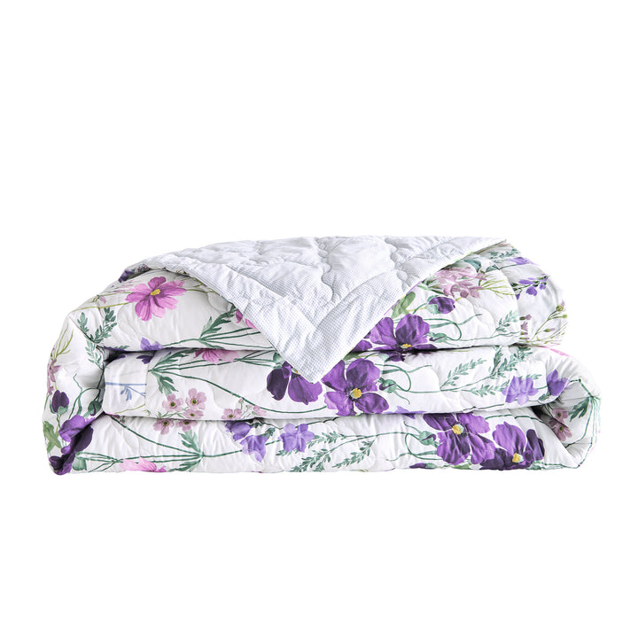 Éphémère 100% Organic Cotton Percale Coverlet Coverlet By Anne de Solène