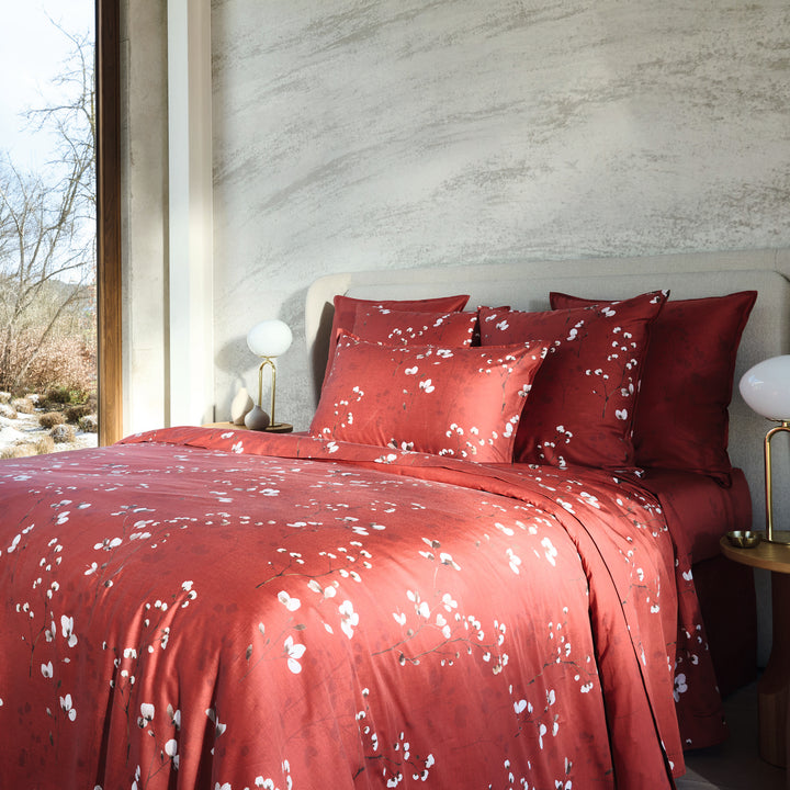 Minimaliste 100% Organic Cotton Sateen Duvet Cover Duvet Covers By Anne de Solène