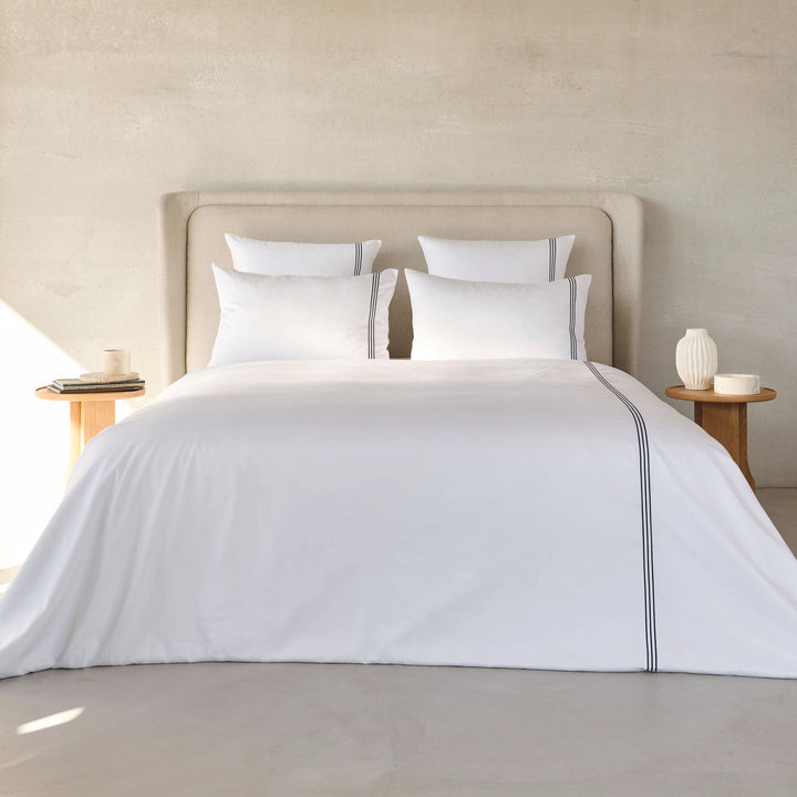 Concorde 100% Cotton Sateen Duvet Cover Duvet Covers By Anne de Solène