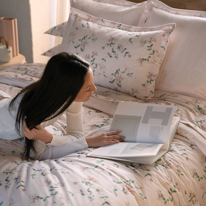 Nature 100% Organic Cotton Percale Flat Sheet Flat Sheet By Anne de Solène