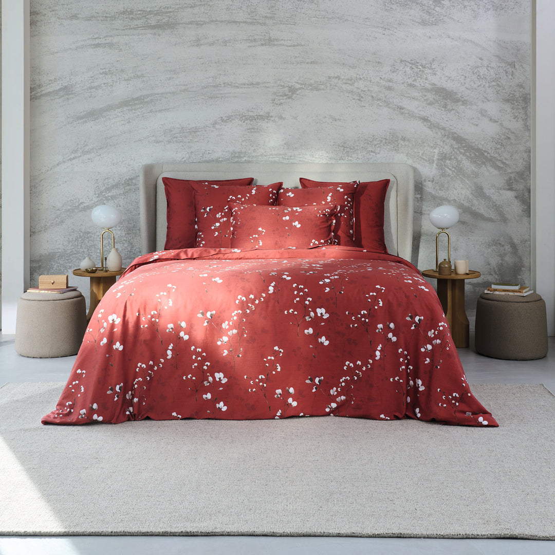 Minimaliste 100% Organic Cotton Sateen Duvet Cover Duvet Covers By Anne de Solène