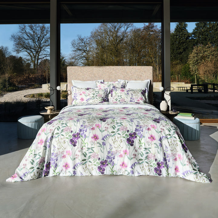 Éphémère 100% Organic Cotton Percale Duvet Cover Duvet Covers By Anne de Solène