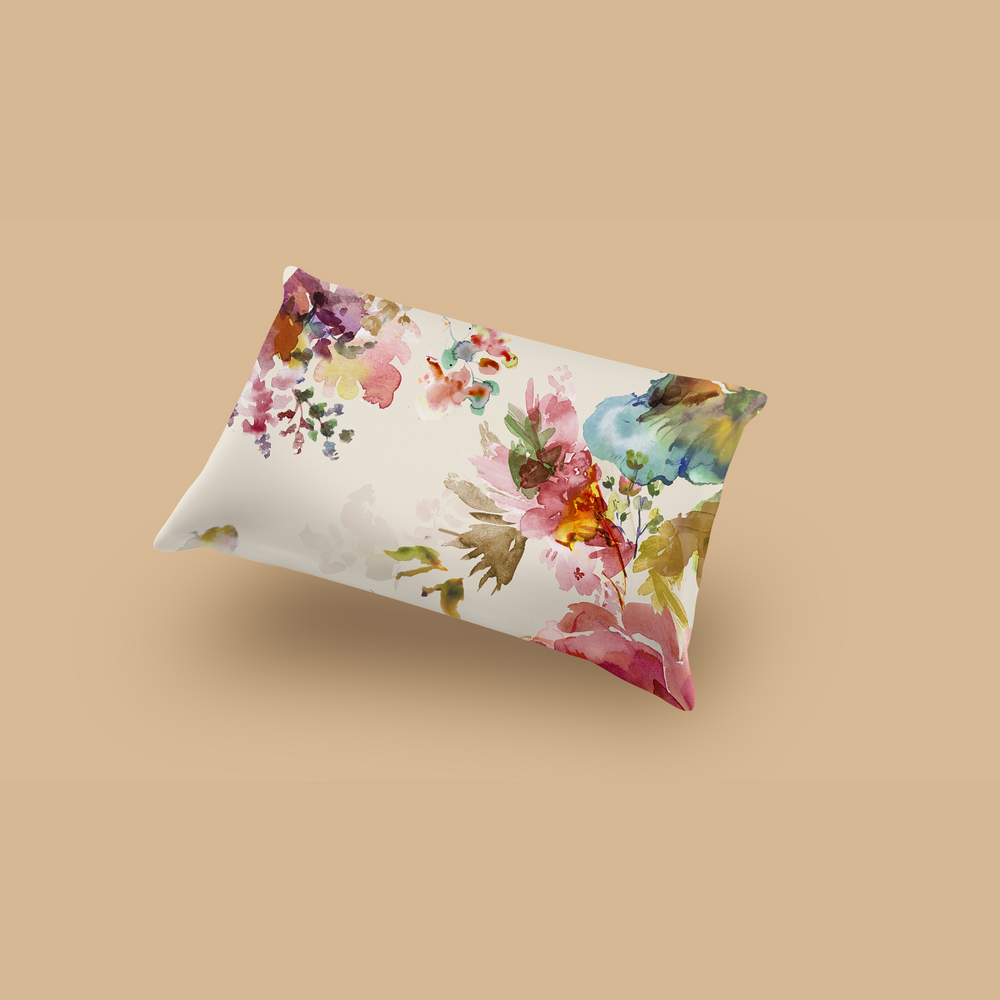 Bebejan Antique Flowers Ivory Shams Set - Final Sale Sham By US Office - Latest Bedding