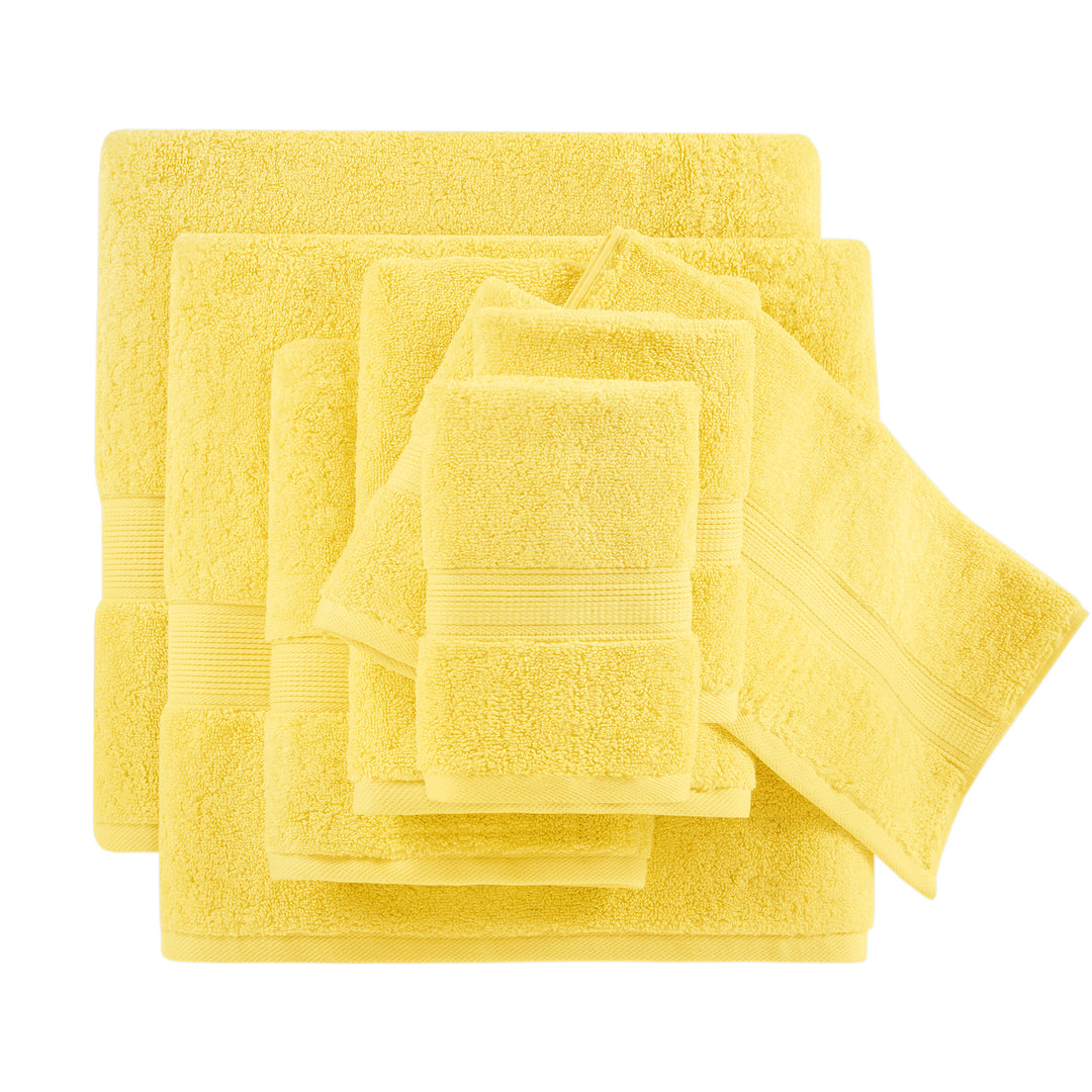 Zenta 100% Cotton 8 Piece Towel Set