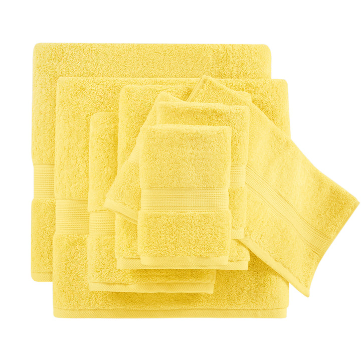 Zenta 100% Cotton 8 Piece Towel Set