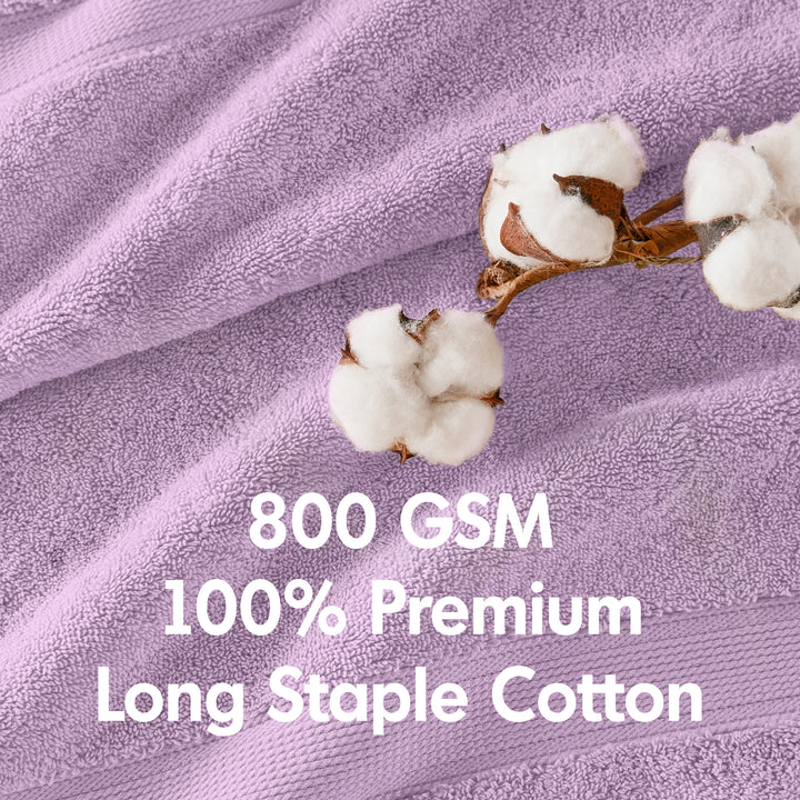 Zenta 100% Cotton 8 Piece Towel Set