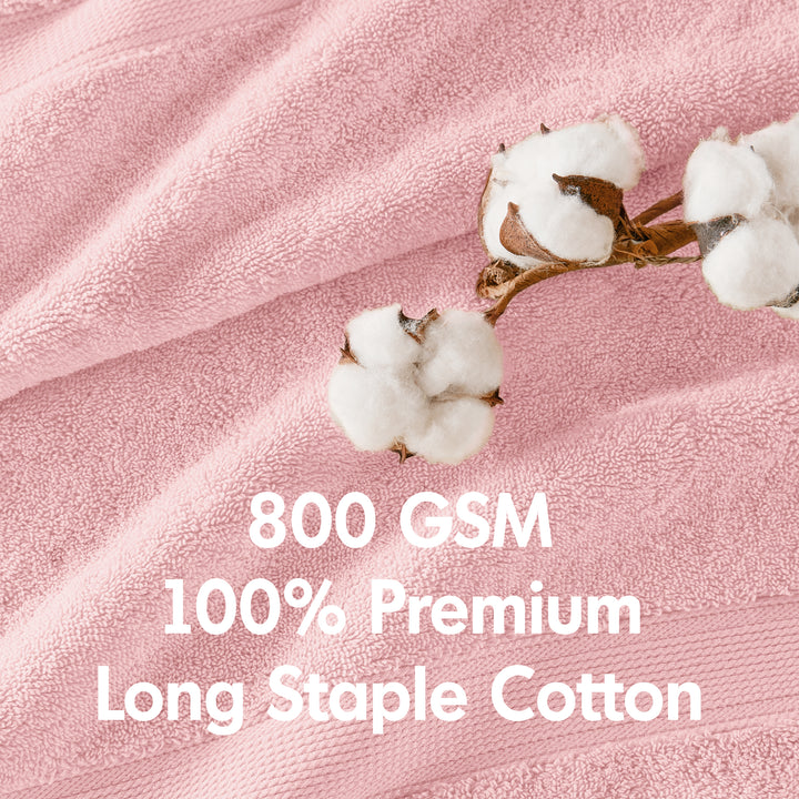 Zenta 100% Cotton 8 Piece Towel Set