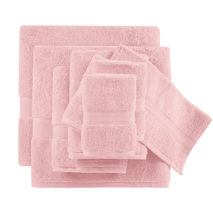 Zenta 100% Cotton 8 Piece Towel Set