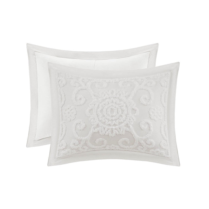 Valencia Ivory 3 Piece Comforter Set Comforter Sets By JLA HOME/Olliix (E &amp; E Co., Ltd)