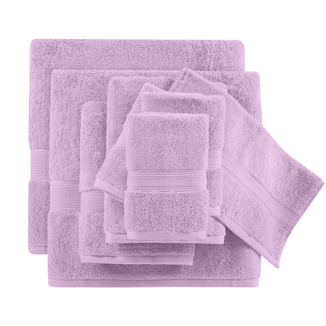 Zenta 100% Cotton 8 Piece Towel Set