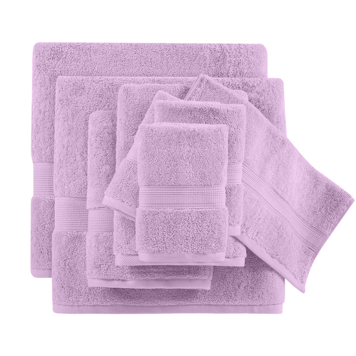 Zenta 100% Cotton 8 Piece Towel Set