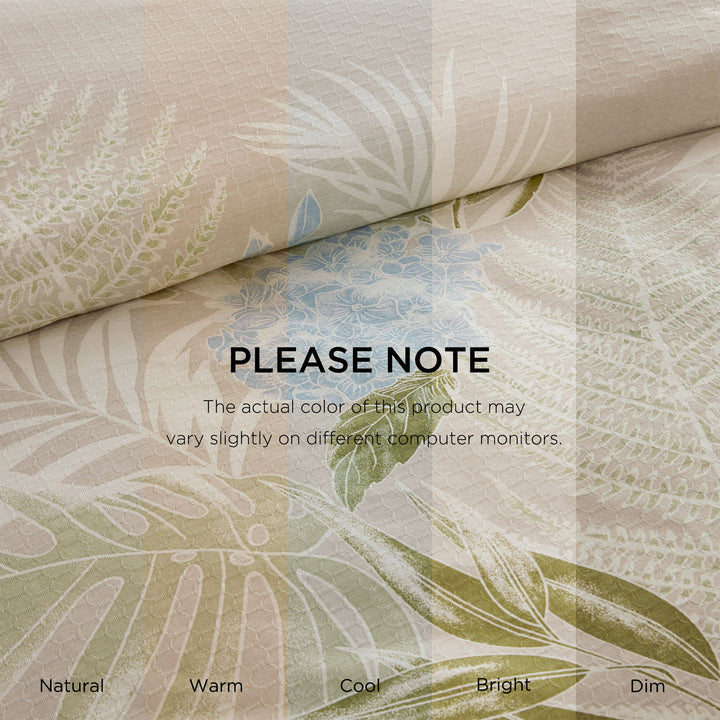 Kiawah Island Taupe 6 Piece Comforter Set Comforter Sets By JLA HOME/Olliix (E & E Co., Ltd)