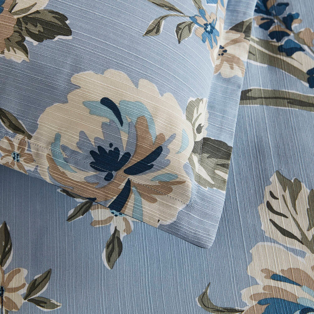 Salara Blue 7 Piece Comforter Set Comforter Sets By JLA HOME/Olliix (E & E Co., Ltd)