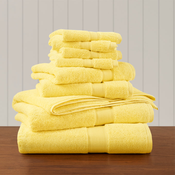 Zenta 100% Cotton 8 Piece Towel Set