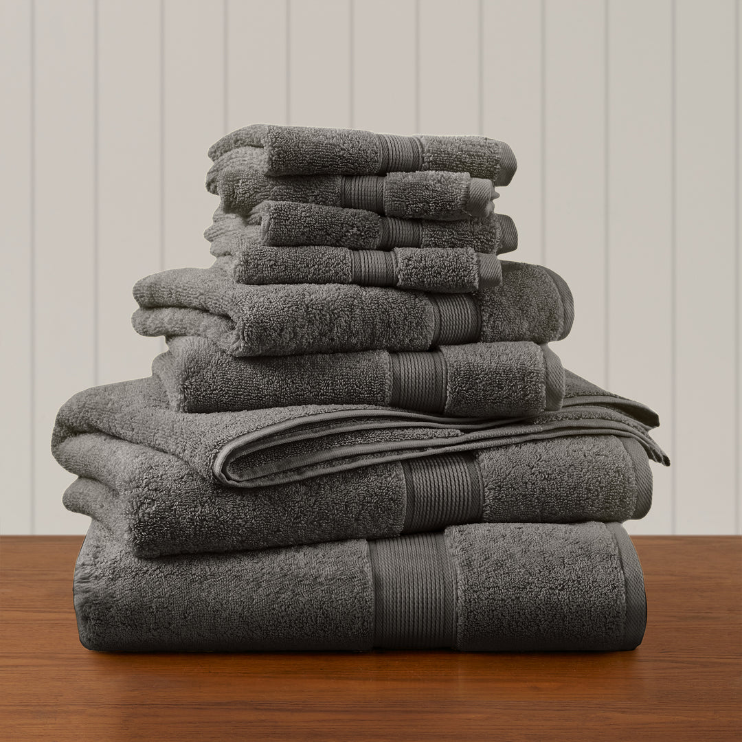 Zenta 100% Cotton 8 Piece Towel Set