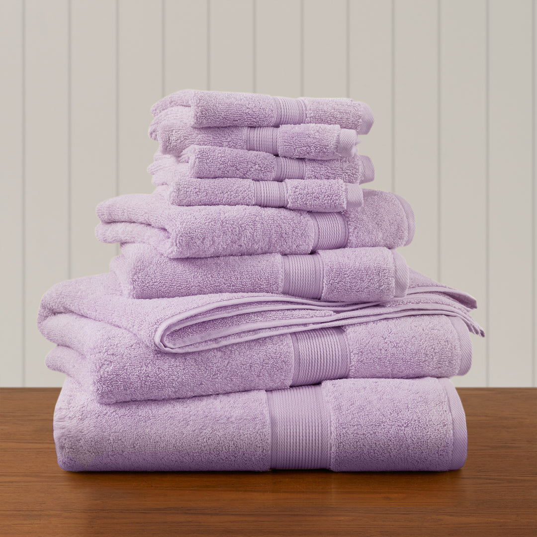 Zenta 100% Cotton 8 Piece Towel Set