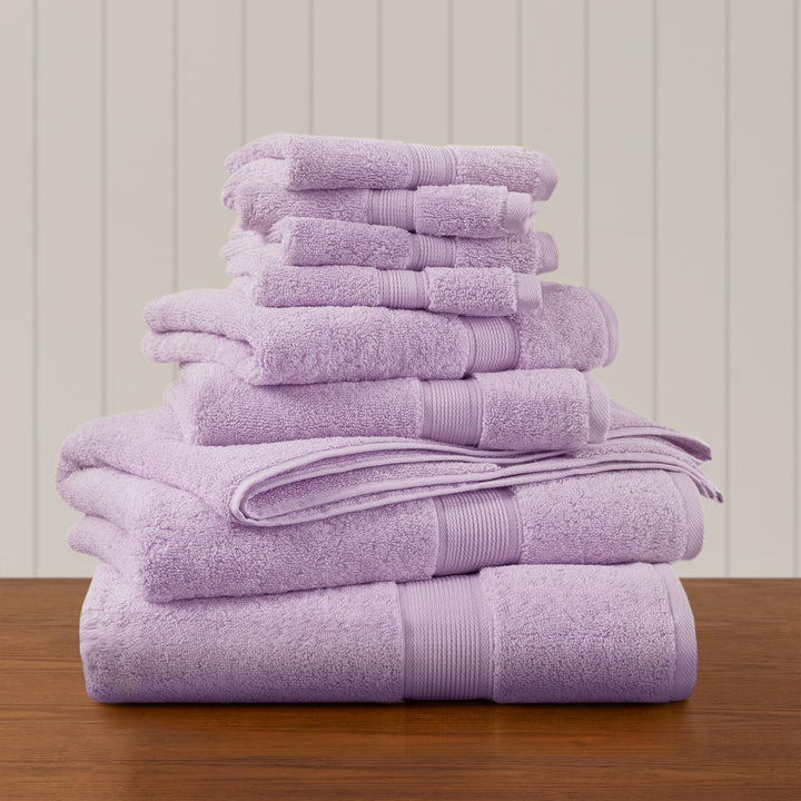Zenta 100% Cotton 8 Piece Towel Set