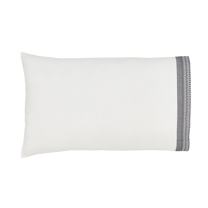 Olivia Cotton Percale 300 Thread Count Pillowcase Set Pillowcase By Orchids Lux Home