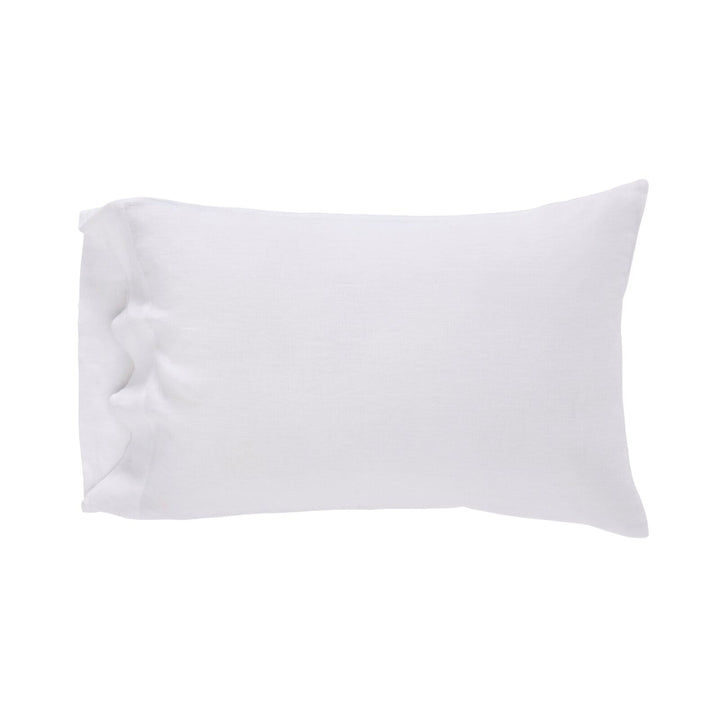 Seville Washed European Linen Pillowcase Set Pillowcase By Orchids Lux Home
