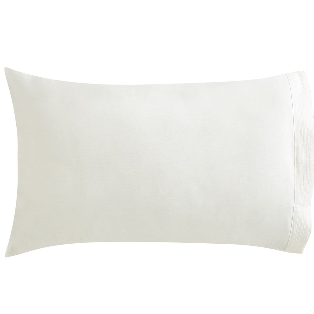 Venice Egyptian Cotton Percale 400 Thread Count Pillowcase Set Pillowcase By Orchids Lux Home