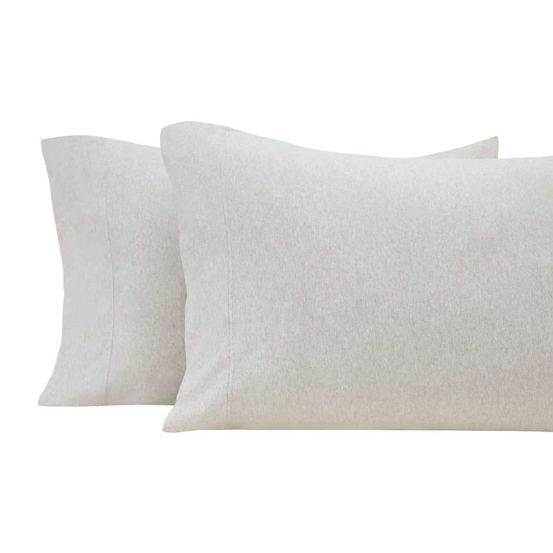 Halston Cotton Melange Jersey Pillowcase Set Pillowcase By Orchids Lux Home