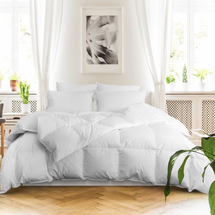 Astra Hypoallergenic Like-down fiber Comforter Duvet Insert By Downright