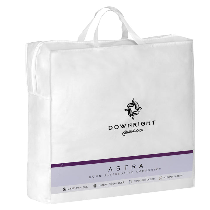 Astra Hypoallergenic Like-down fiber Comforter Duvet Insert By Downright