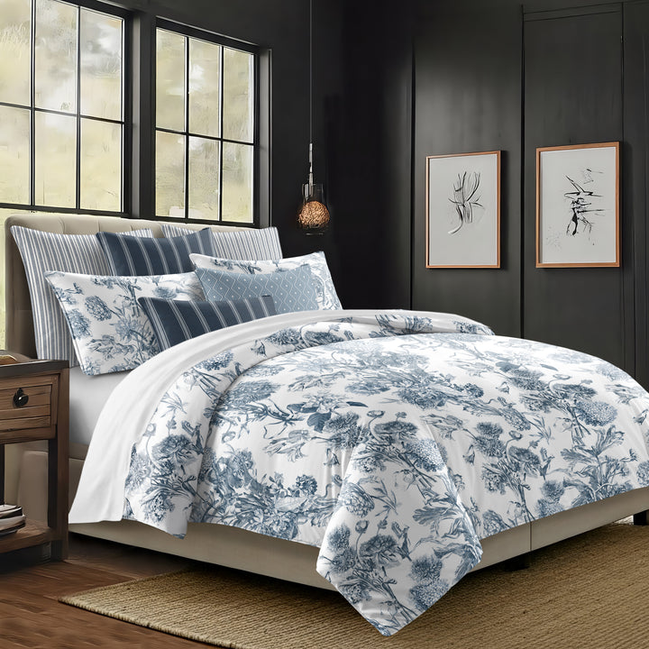 Alexandria White 8 Piece Duvet Cover Set Duvet Covers By Colcha Linens