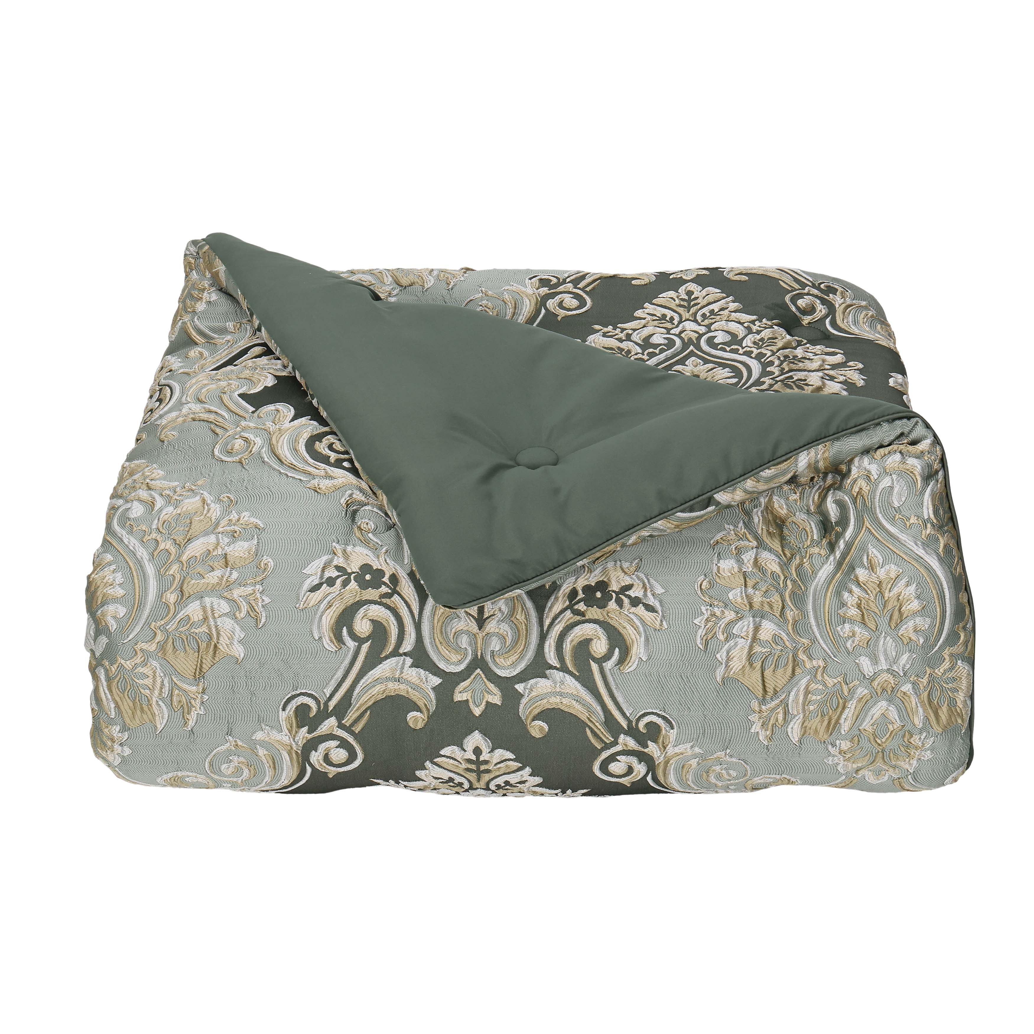 Alina Dusty Teal 4 Piece Comforter Set