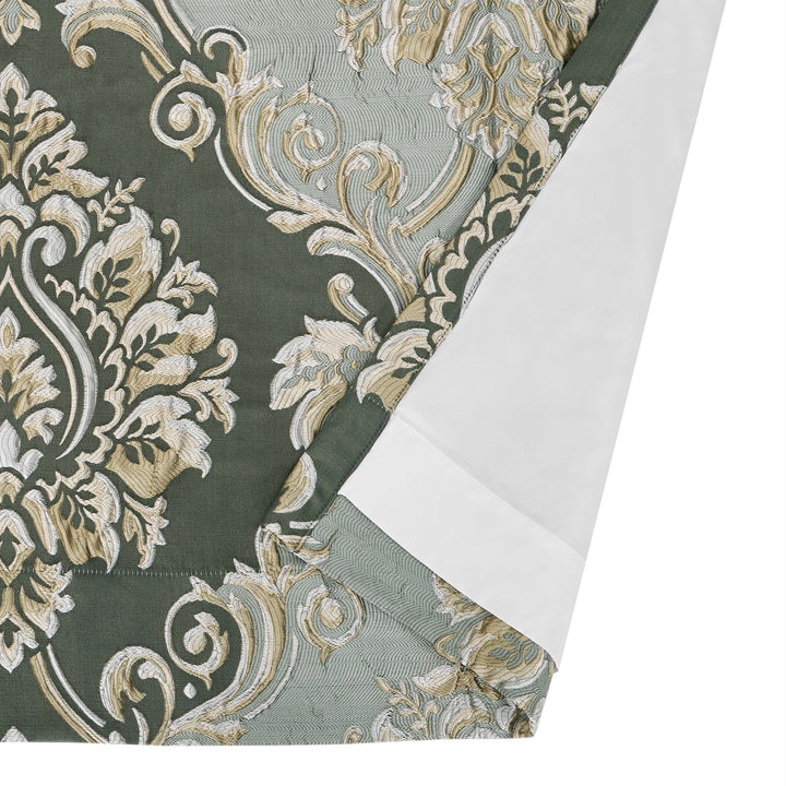 Alina Dusty Teal Window Panel Pair Window Panels By J. Queen New York